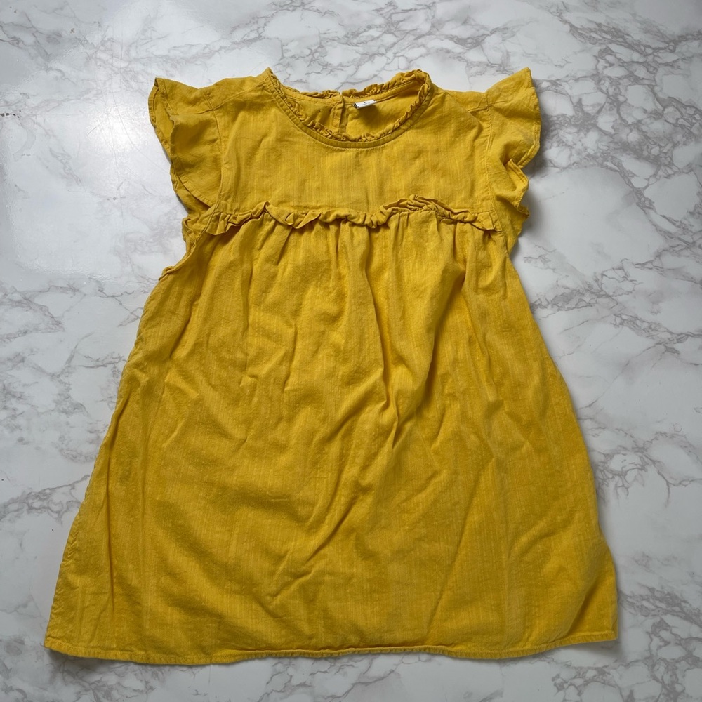 Girl’s Yellow Sundress